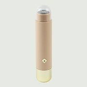 Front image of the Double-Headed Personal Grooming Trimmer, highlighting it's sleek design and hypoallergenic floating shaving head.