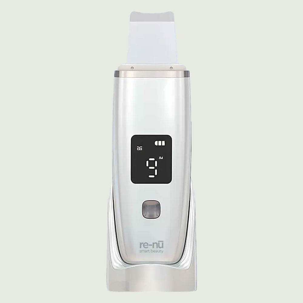 Ultrasonic Facial Scrubber with Stand