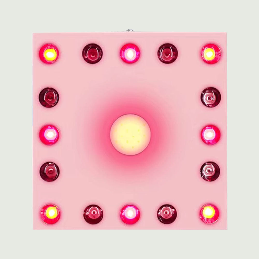 Close-up of the Clinical Grade Red LED & COB Light Therapy Panel 