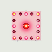 Front-facing view of the Clinical Grade Red LED & COB Light Therapy Panel, showcasing the compact design and LED grid layout for home skincare
