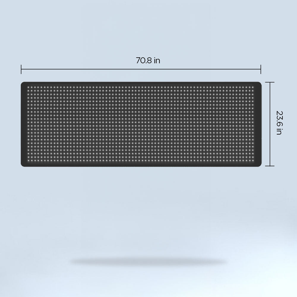LED Red Light Therapy Mat – Full-Body Infrared Light for Pain Relief & Recovery