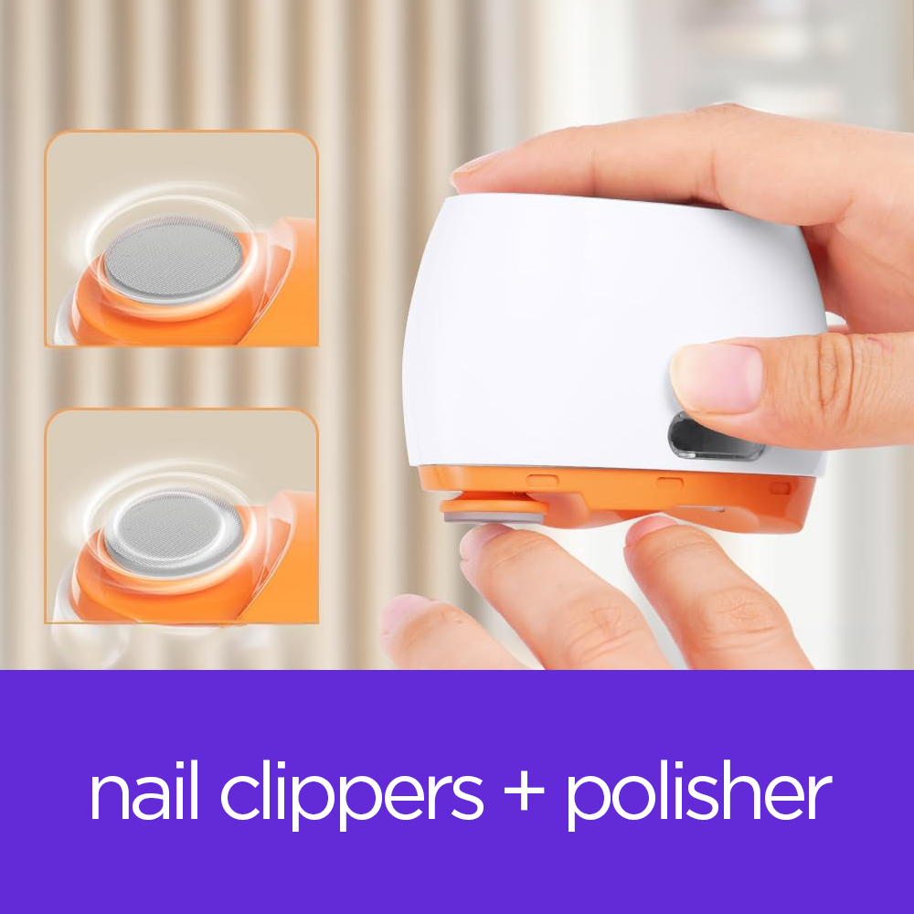 Electric Nail Trimmer with Polisher