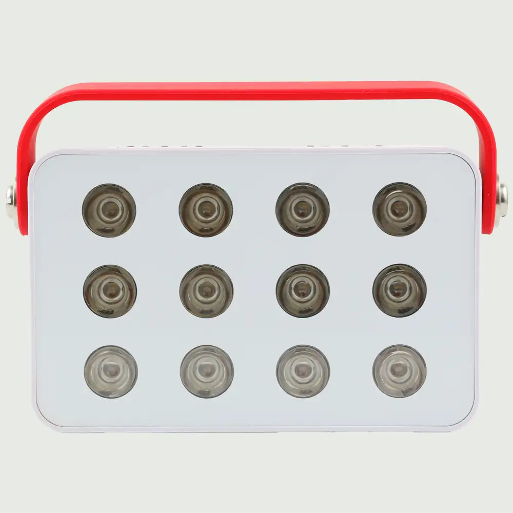 Front view of the Mini LED Red Light Panel with LEDs turned off