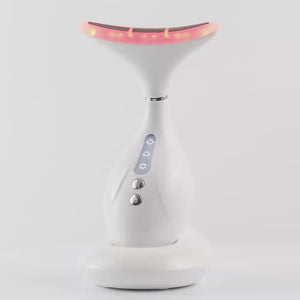 360-degree video showcasing the 360 LED Lift and Sculpt device in action. The video demonstrates the device's ergonomic design, LED light functionality, and how it works with its charging dock. Viewers can see the device from all angles as it highlights skin rejuvenation and sculpting benefits.