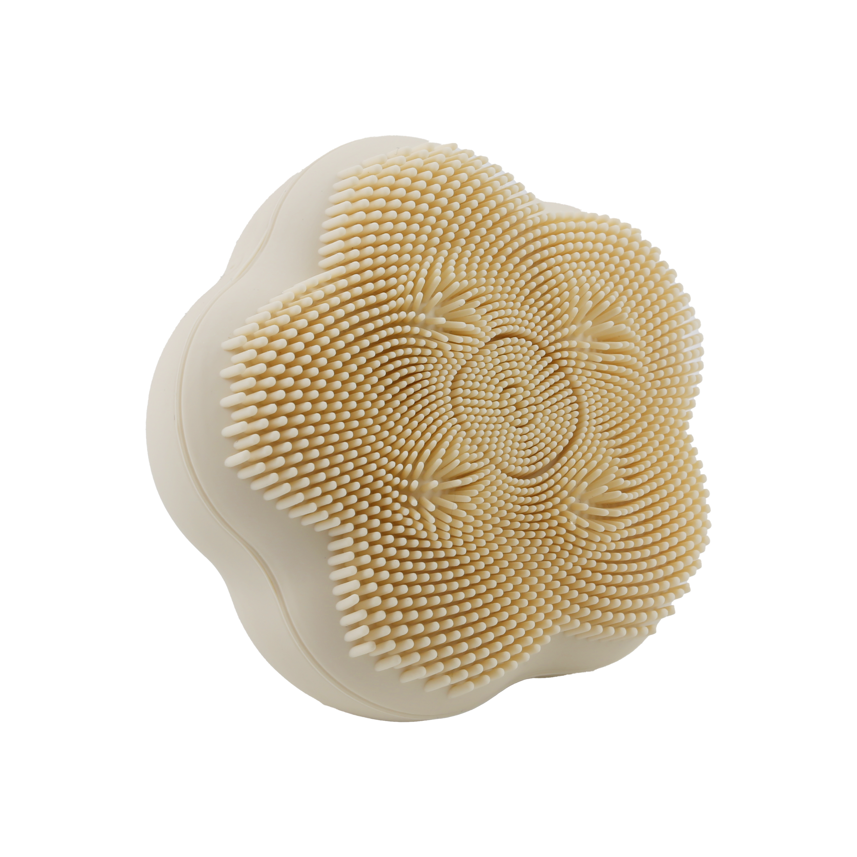 Load video: Angled video of the Rotating Sonic Cleansing Brush, highlighting the ergonomic shape, silicone bristles, and rotating massage beads in action