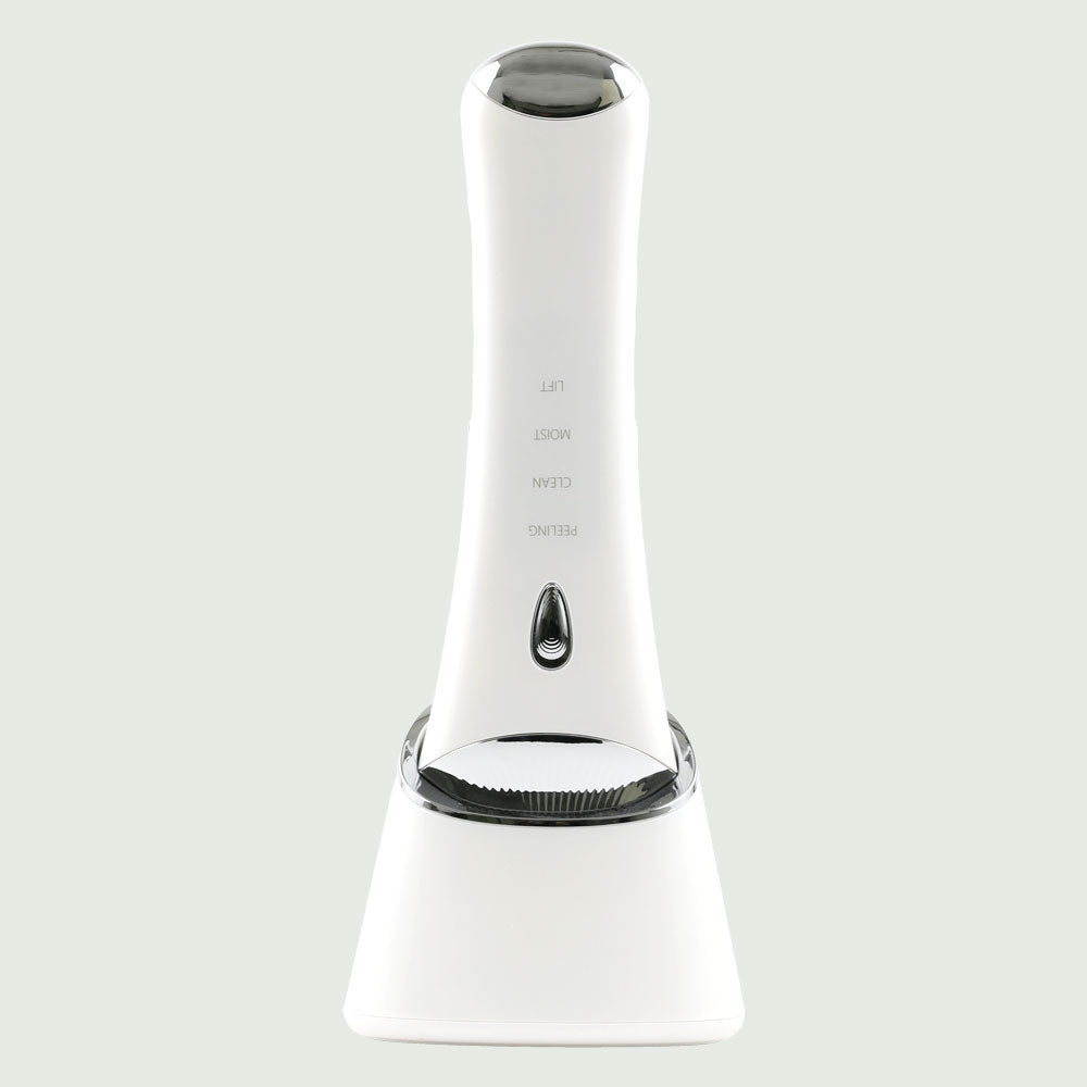 Ultrasonic Skin Scrubber with UV Base – Deep Cleanse & Rejuvenate